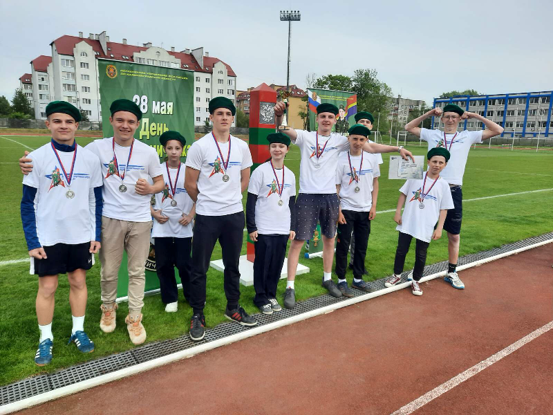 Команда-призёр финала игры &amp;quot;Граница&amp;quot;.